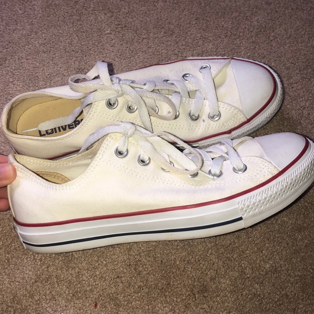 White Converse